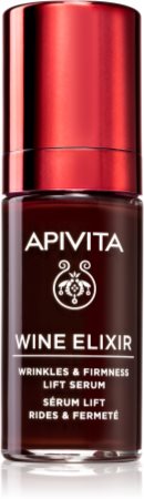 Apivita Wine Elixir Santorini Vine Lifting-Serum gegen Falten mit festigender Wirkung