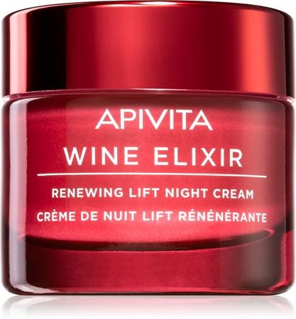 Apivita Wine Elixir Santorini Vine crème liftante rénovatrice pour la nuit