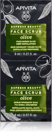 Apivita Express Beauty Olive peeling intensywnie oczyszczający do twarzy