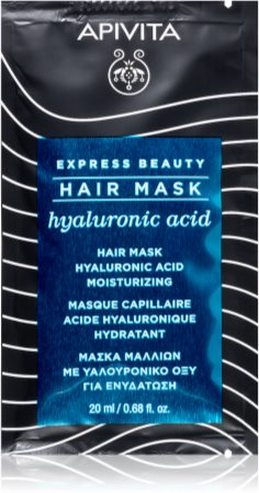 Apivita Express Beauty Hyaluronic Acid Hydraterende Haarmasker