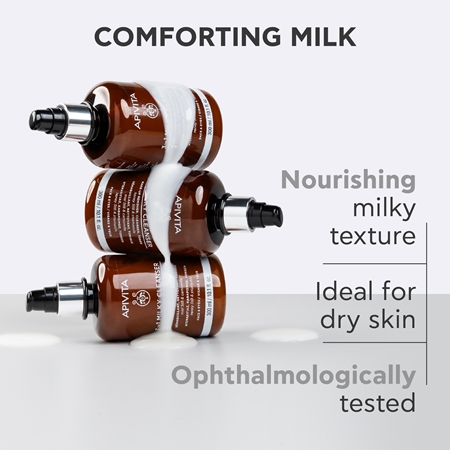 Apivita Cleansing Milk Face & Eyes 3 in 1 Cleansing Lotion for face and eyes