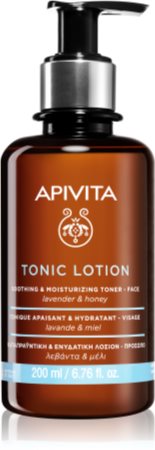 Apivita Tonic Lotion Soothing and Moisturizing Toner tónico facial calmante com efeito hidratante