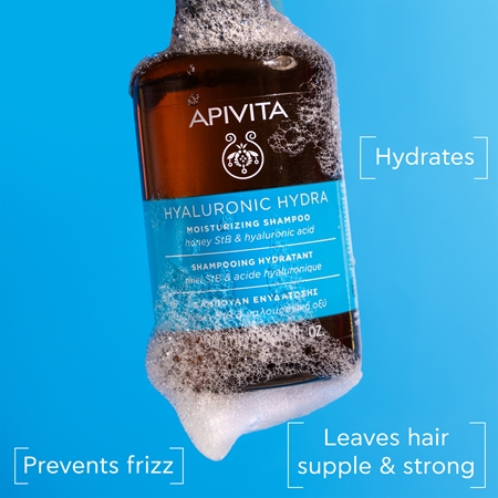 Apivita Hyaluronic Hydra Moisturizing Shampoo Moisturizing Shampoo