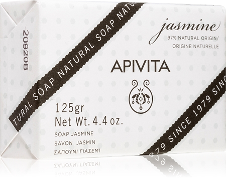 Apivita Natural Soap Jasmine feste Reinigungsseife