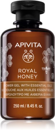 Apivita Royal Honey feuchtigkeitsspendendes Duschgel mit ätherischen Öl
