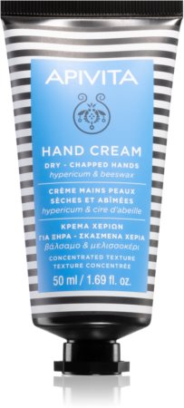 Apivita Hand Care Hypericum & Beeswax intensive Creme für Hände mit feuchtigkeitsspendender Wirkung