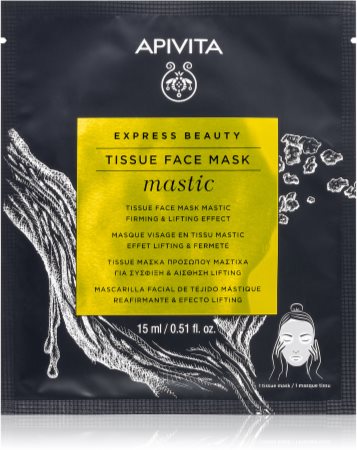 Apivita Express Beauty Mastic máscara lifting em pano