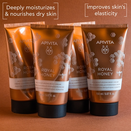 Apivita Royal Honey Rich Body Cream moisturising body cream