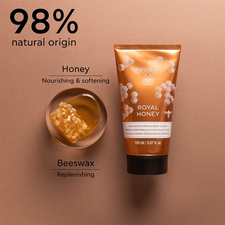 Apivita Royal Honey Rich Body Cream moisturising body cream