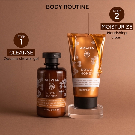 Apivita Royal Honey Rich Body Cream moisturising body cream