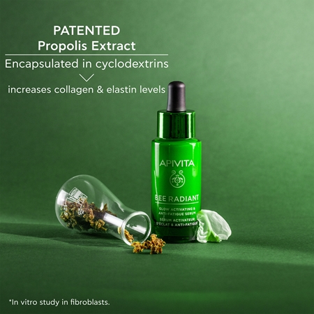 Apivita Bee Radiant Serum rozjasňujúce hydratačné sérum proti starnutiu pleti