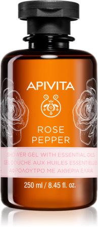 Apivita Rose Pepper żel pod prysznic z olejkami eterycznymi