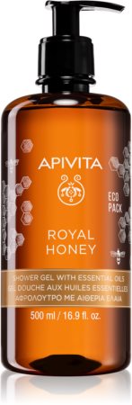 Apivita Royal Honey feuchtigkeitsspendendes Duschgel mit ätherischen Öl
