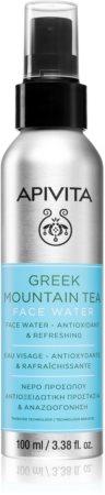 Apivita Greek Mountain Tea Face Water lotion hydratante visage pour apaiser la peau
