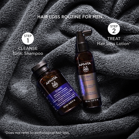 Apivita Tonic Men's Tonic Shampoo σαμπουάν κατά της τριχόπτωσης