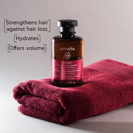 Apivita Tonic Women's Tonic Shampoo Shampoo gegen Haarausfall