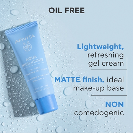 Apivita Aqua Beelicious Oil-Free Hydrating Gel-Cream Light Hydro - Gel Cream oil-free