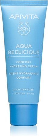Apivita Aqua Beelicious Comfort Hydrating Cream Rich crema facial nutritiva de día y noche hidratante
