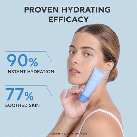 Apivita Aqua Beelicious Comfort Hydrating Cream Rich Nourishing Day and Night Cream moisturising