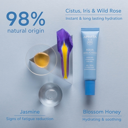 Apivita Aqua Beelicious Hydrating Eye Gel hidratáló szemkörnyékápoló gél