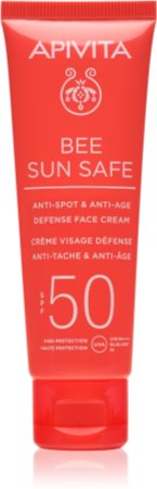 Apivita Bee Sun Safe schützende Creme gegen Hautalterung SPF 50