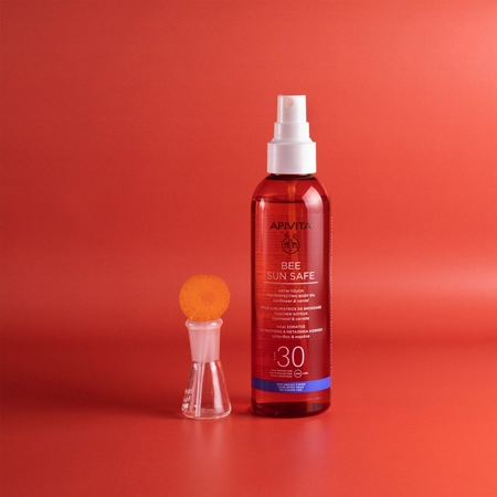 Apivita Bee Sun Safe Satin Touch Oil SPF30 olje za sončenje SPF 30