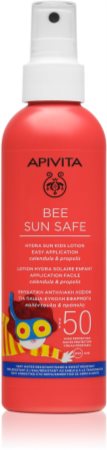 Apivita Bee Sun Safe дитяче молочко для засмаги SPF 50