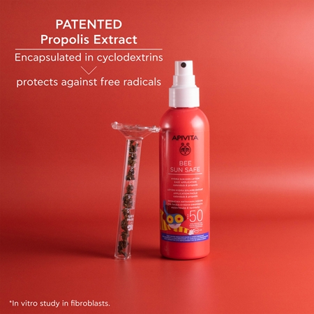 Apivita Bee Sun Safe Kids Spray SPF50 Bräunungsmilch für Kinder SPF 50