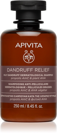 Apivita Dandruff Relief Oily Dandruff Dermatological Shampoo Anti-Dandruff Shampoo for oily hair