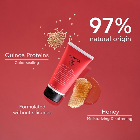Apivita Color Seal Conditioner κοντίσιονερ για προστασία του χρώματος