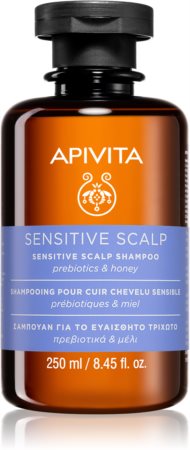 Apivita Holistic Hair Care Prebiotics & Honey σαμπουάν για ευαίσθητο και ερεθισμένο δέρμα της κεφαλής