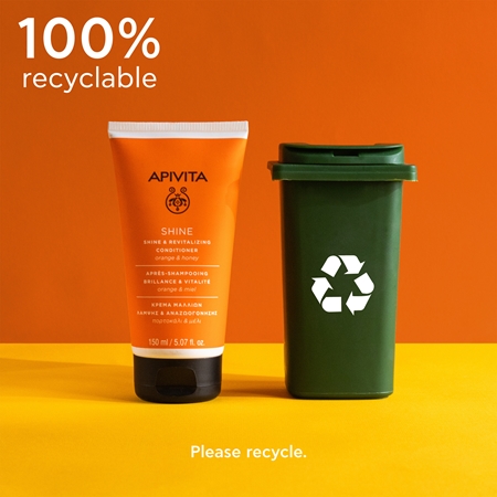 Apivita Shine Revitalizing Conditioner Sära elavdav palsam tuhmidele juustele