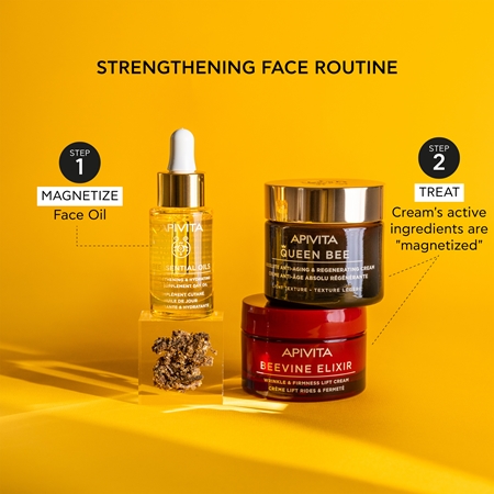 Apivita Beessential Oils Strengthening & Hydrating Day Oil posvetlitveno dnevno olje za intenzivno hidracijo