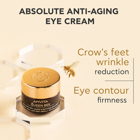 Apivita Queen Bee Eye Cream crème intense yeux anti-rides
