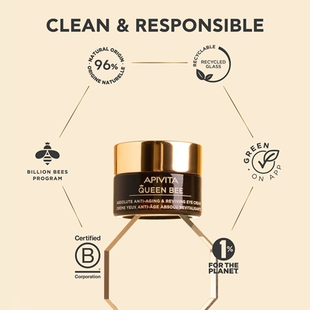 Apivita Queen Bee Eye Cream crème intense yeux anti-rides