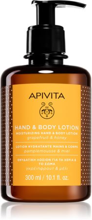 Apivita Hand Care Grapefruit & Honey drėkinamasis kremas rankoms ir kūnui
