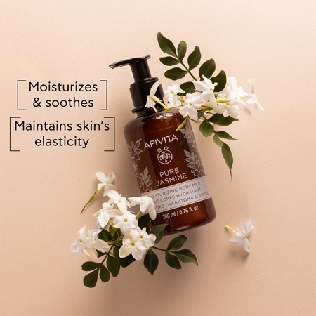 Apivita Pure Jasmine Body Milk nawilżające mleczko do ciała