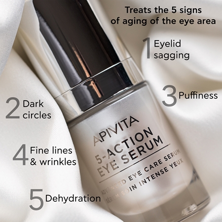 Apivita 5-Action Eye Serum intenzivní sérum na oční okolí