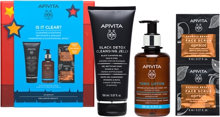 Apivita XXXXXX darilni set (za popolno čiščenje obraza)