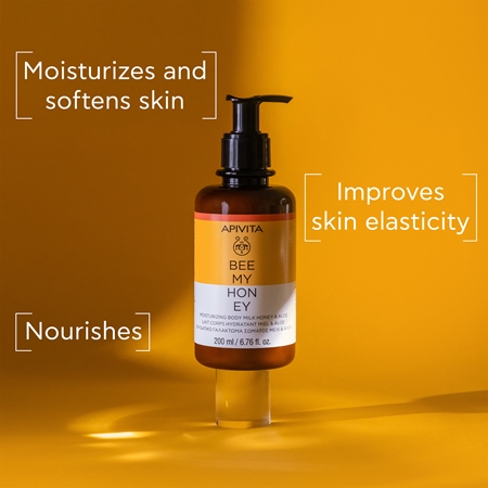 Apivita Bee My Honey Body Milk hydratační tělové mléko