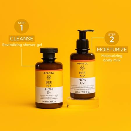 Apivita Bee My Honey Body Milk hydratační tělové mléko