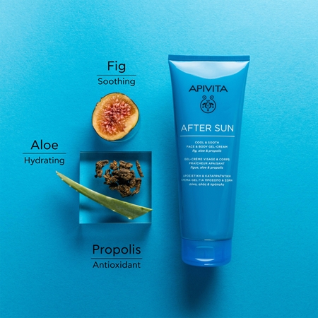 Apivita Bee Sun Safe After Sun Cool & Sooth Face & Body Gel Cream aftersun