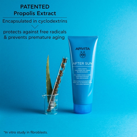 Apivita Bee Sun Safe After Sun Cool & Sooth Face & Body Gel Cream aftersun