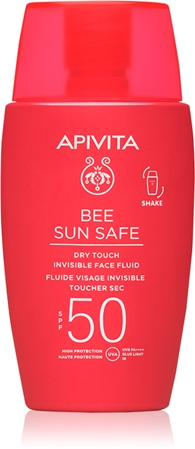 Apivita Bee Sun Safe fluid nawilżająco-ochronny SPF 50+
