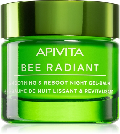 Apivita Bee Radiant Night Gel-Balm noční detoxikační a vyhlazující gel-balzám