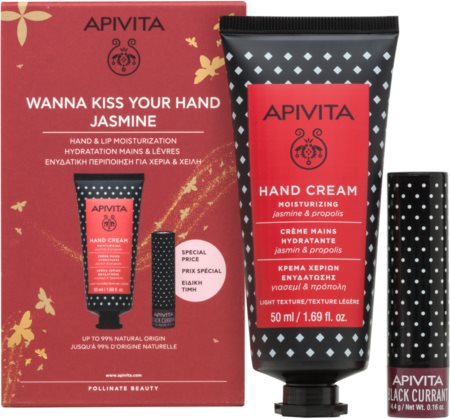 Apivita Hand Care Jasmine & Propolis Geschenkset (zum nähren und Feuchtigkeit spenden)