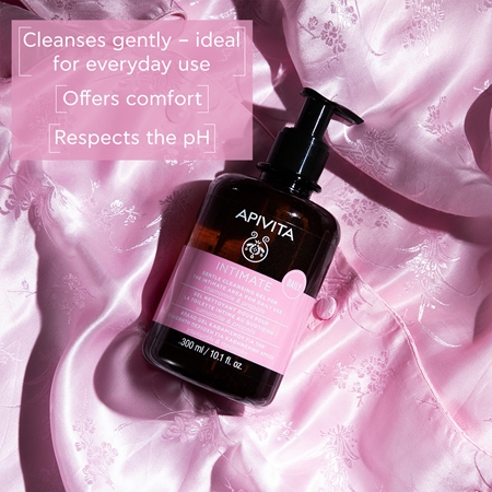 Apivita Intimate Daily Cleansing Gel svěží gel pro intimní hygienu