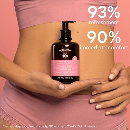 Apivita Intimate Daily Cleansing Gel svěží gel pro intimní hygienu