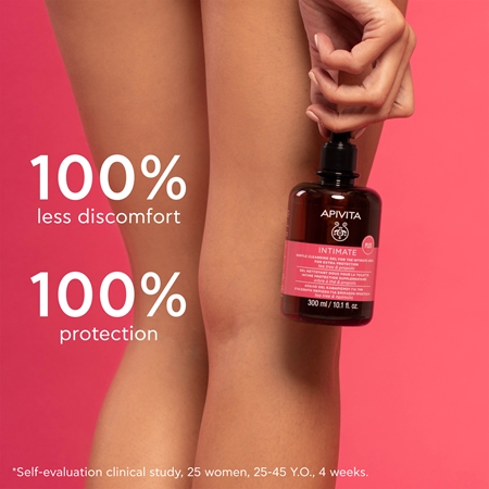 Apivita Intimate Plus Cleansing Gel jemný penivý umývací gél na intímnu hygienu