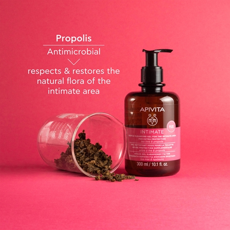 Apivita Intimate Plus Cleansing Gel jemný penivý umývací gél na intímnu hygienu